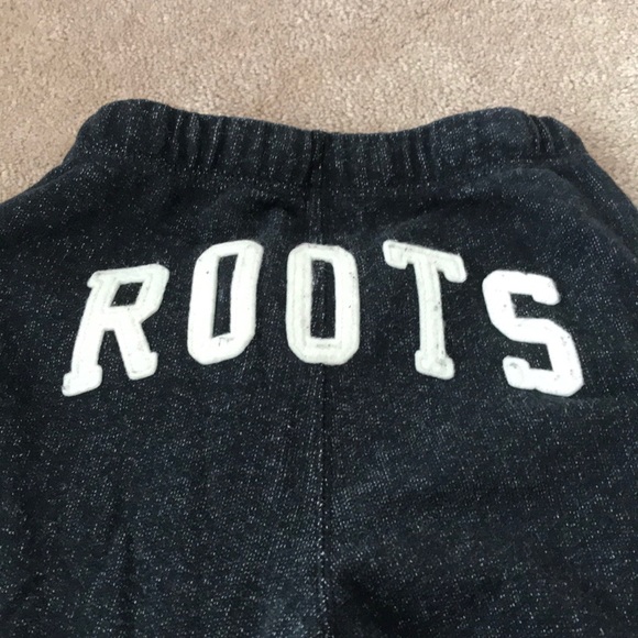 Roots Black Sweatpants With Roots Lettering (Butt) - Picture 4 of 4